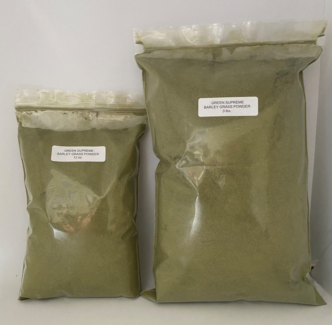 Green Supreme barley power powder