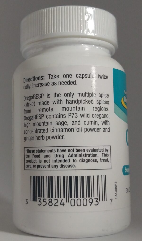 The suggested dose is one capsule twice daily